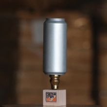 Picture of Tap Handle, Wood, Cans (12oz, 16oz, Slim) 16oz Tallboy / Silver / Gold