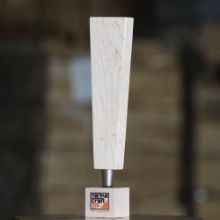 Picture of Tap Handle, Wood, STS Natural / Silver