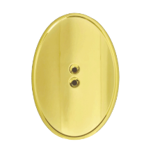 Picture of Tap Handle Hardware, Shields Gold / Curved Oval